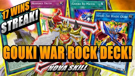 Deck Gouki Caverguerra O Gore Yu Gi Oh Duel Links Youtube