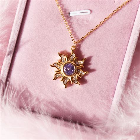 rapunzel sun necklace yenress collection