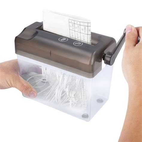 Buy Manual Paper Shredder Mini Desktop Paper Shredder Portable Manual