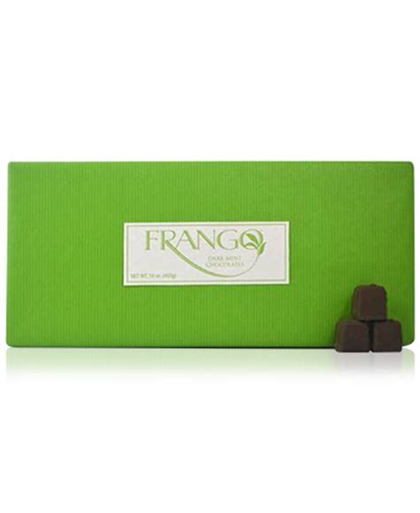 Frango Chocolates 1 LB Spring Wrapped Dark Mint Box Of Chocolates ...