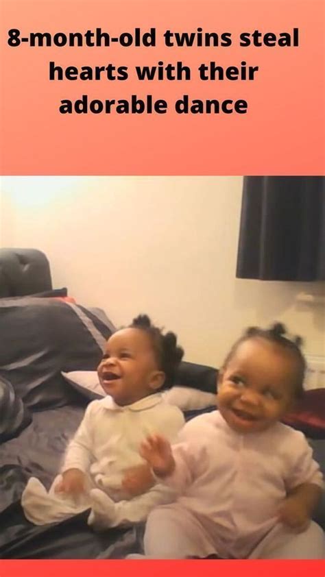 Eight Month Old Twins Hear Mom Singing And Entertain Her With Adorable