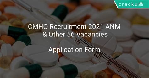 Cmho Recruitment Anm Other Vacancies Latest Govt Jobs