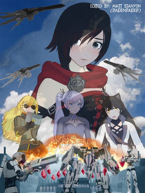 Rwby Attack On Atlas Fan Poster By Raidenraider On Deviantart