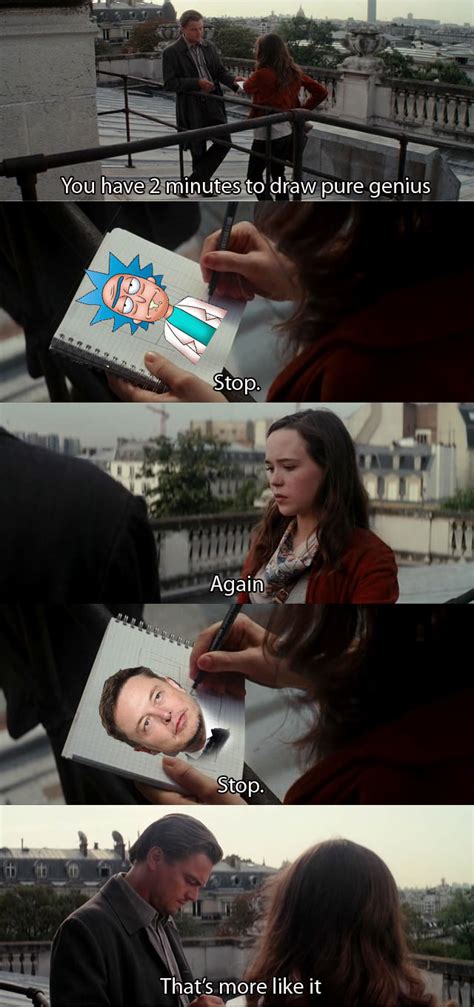 minutes  draw pure genius relonmusk