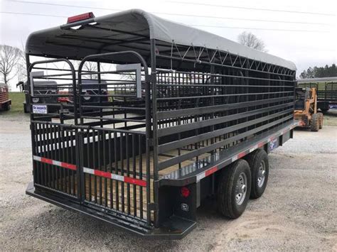 2020 Gooseneck 20 X 6 8 Steel Livestock Livestock Trailer