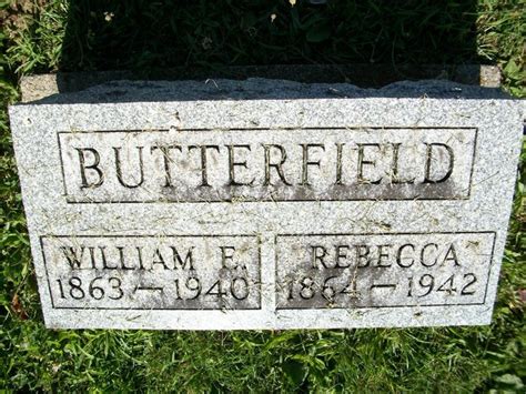 Rebecca E Ragan Butterfield Homenaje De Find A Grave