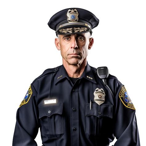 Premium Ai Image A Man Wearing A Uniform With The Word Police On It