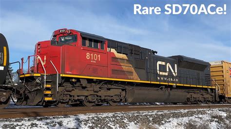 CN Manifest With Rare SD70ACe P6 DPU YouTube