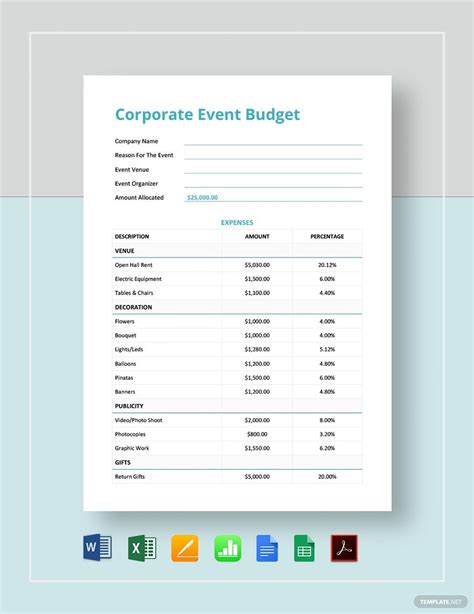 Corporate Event Templates in PDF - FREE Download | Template.net