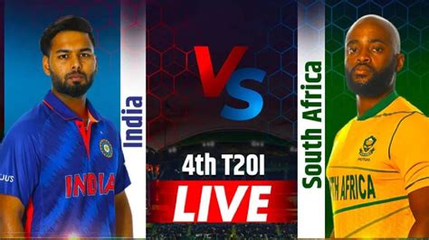 India Vs South Africa 4th T20 Live Score भारताचा 82 धावांनी मोठा विजय