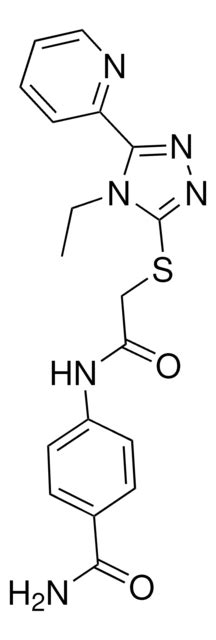 4 4 ETHYL 5 2 PYRIDINYL 4H 1 2 4 TRIAZOL 3 YL THIO ACETYL AMINO