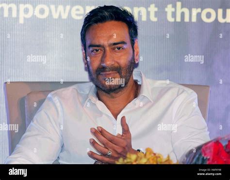 Bollywood Actor Ajay Devgn Press Conference Of Smile Foundation To