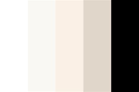 Nude Tones Color Palette