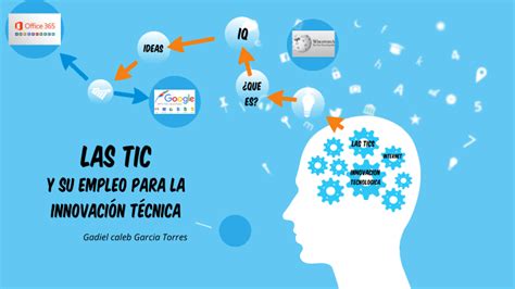 Las TIC y su empleo para la innovación técnica by Gadiel Caleb Garcia