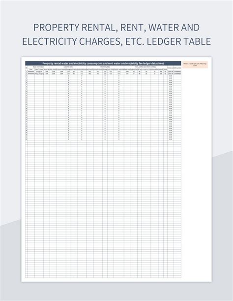 Free Party Ledger Templates For Google Sheets And Microsoft Excel