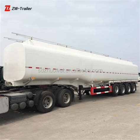 Zw Group Axles Liters Aluminum Stainless Steel Trailer Sulfuric