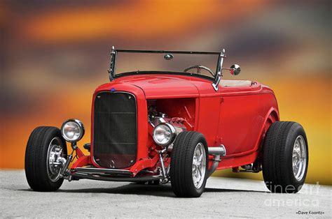 1932 Ford All American Roadster II Photograph By Dave Koontz Fine