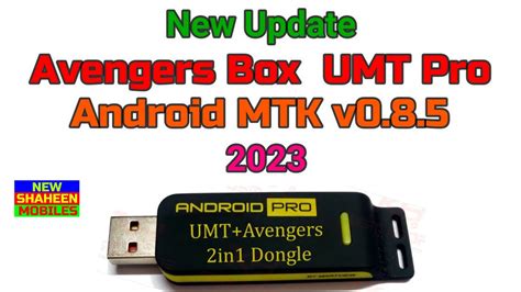 New Update Avengers Box Umt Pro Android Mtk V Youtube