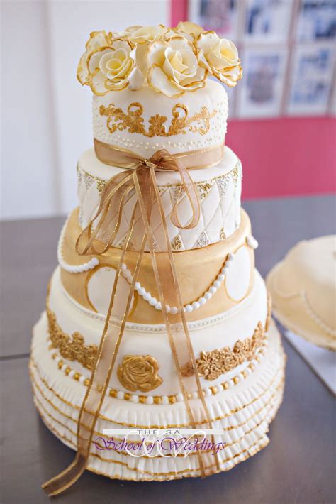 Gold Andza Cream Wedding