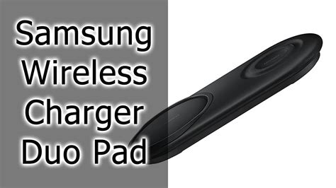 ОБЗОР | Samsung Wireless Charger Duo Pad - YouTube