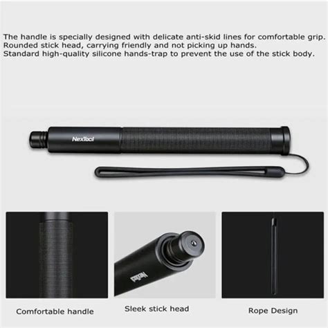 Xiaomi Nextool Thunder Safety Expandable Baton Electric Shocker Price