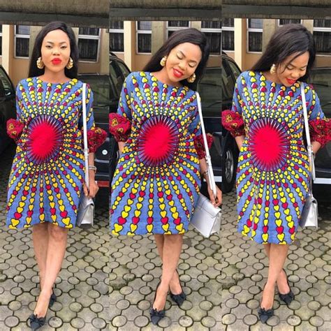 Simple Ankara Styles Design Short Gown Styles Dezango Fashion Zone