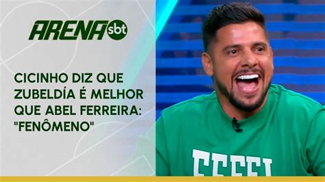 Cicinho diz que Zubeldía é melhor que Abel Ferreira Fenômeno Arena