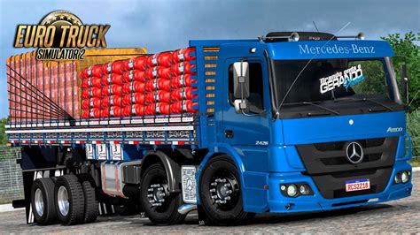 Mb Atego Carregado De Cebola E Tomate Euro Truck Youtube