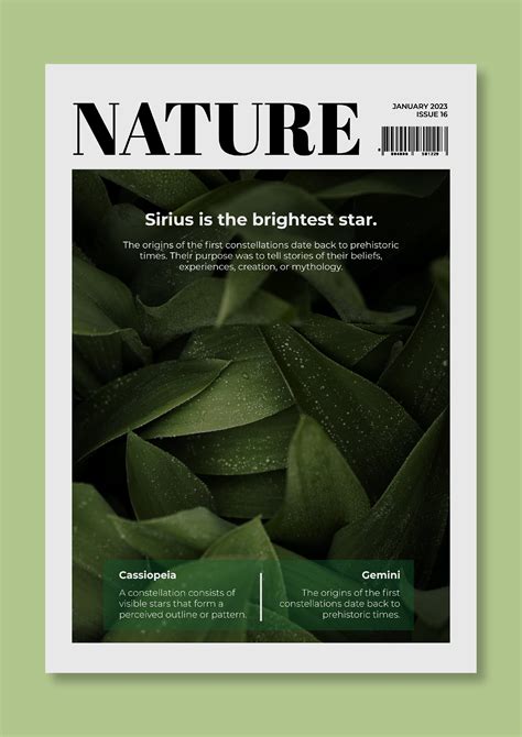 Portadas De Revistas Para Editar