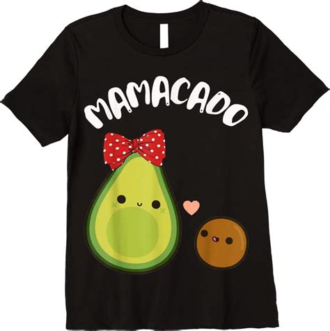 Shop Mamacado Cute Avocado Pregnant Mom T Shirts Tees Design