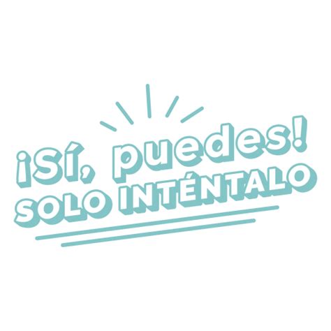 Diseño Png Y Svg De Insignia De Cita Motivacional En Español Para Camisetas