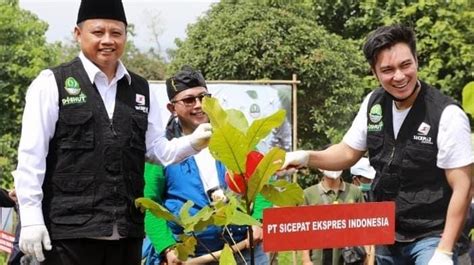 SiCepat Ekspres Resmikan Program Bina Desa Konservasi Lahan Kritis Di