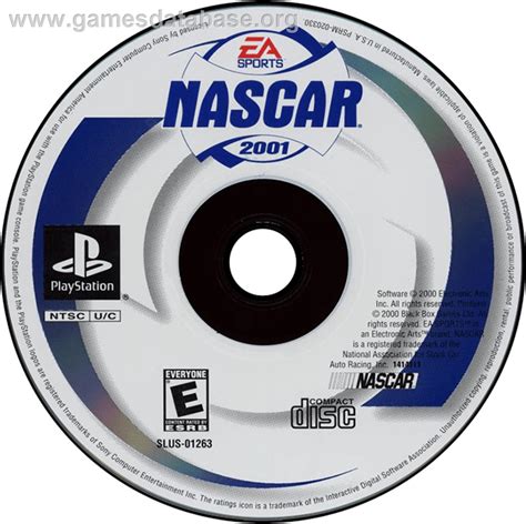 Nascar Sony Playstation Artwork Disc