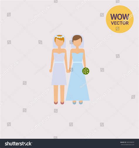 Married Gay Couple Icon Stock Vector Royalty Free Shutterstock