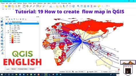 How To Create Flow Map In QGIS YouTube