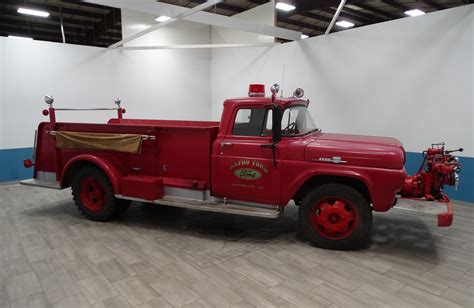 Ford F Darley Fire Truck For Sale On Bat Auctions Closed On