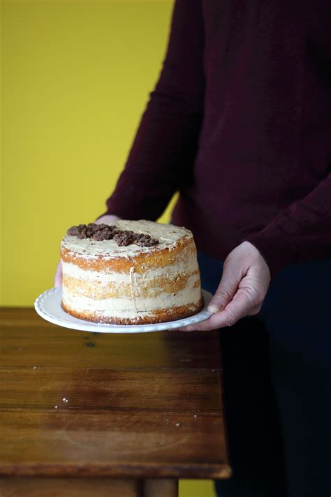Naked cake caramel et chocolat Ingénieuse pâtisserie
