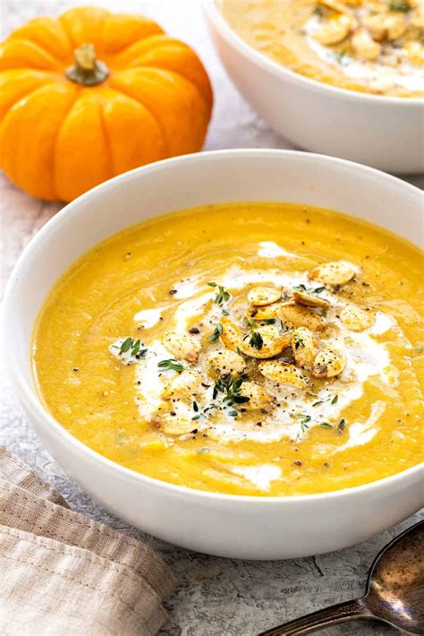 Creamy Pumpkin Soup Recipe - Jessica Gavin - Top Fitness Ideas