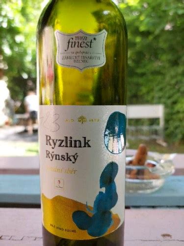 Tesco Ryzlink Rýnský Pozdní Sběr Vivino US