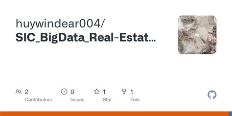Github Huywindear Sic Bigdata Real Estate Price Prediction