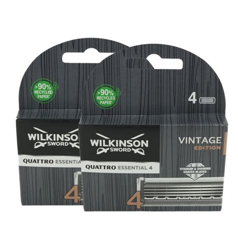 Wilkinson Sword Quattro Vintage X Er Klingen Bei Riemax