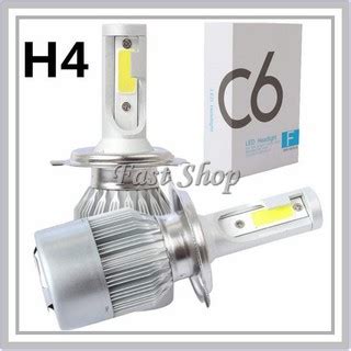 Jual Lampu LED Mobil Headlight 2 Pcs Lampu Utama Mobil LED COB Super