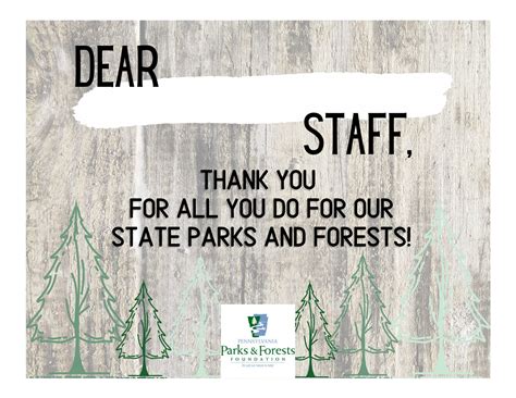 Why Not Use Parks And Forests Week To Say Thank You” Pennsylvania