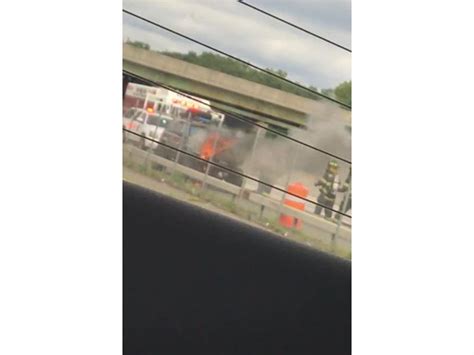 Firefighters Battle Car Fire In West Islip West Islip Ny Patch
