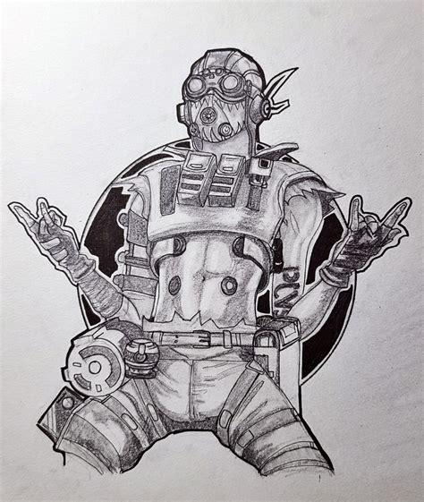 Octane Drawing By Tyler Vevea Doodle Addicts