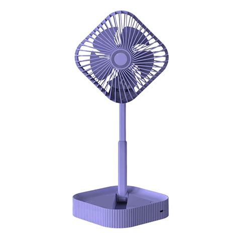 Harpi Desk Fans Small Quiet Portable Pedestal Fan Foldable Standing