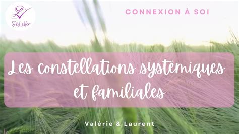 Les Constellations Syst Miques Et Familiales Comprendre Les