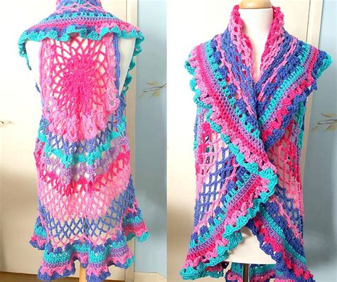 Crochet Hippie Vest Pattern