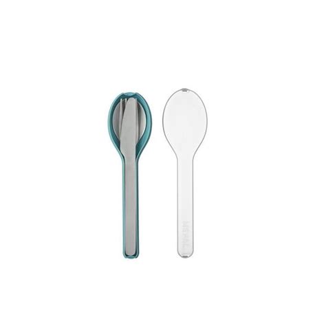 Mepal Set de couverts Ellipse 3 pièces nordic green Cdiscount Maison