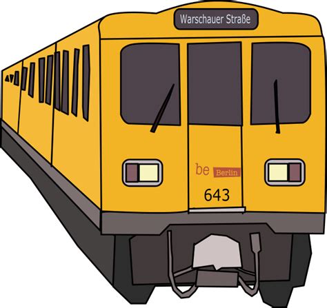 Yellow Train Clip Art Image - ClipSafari